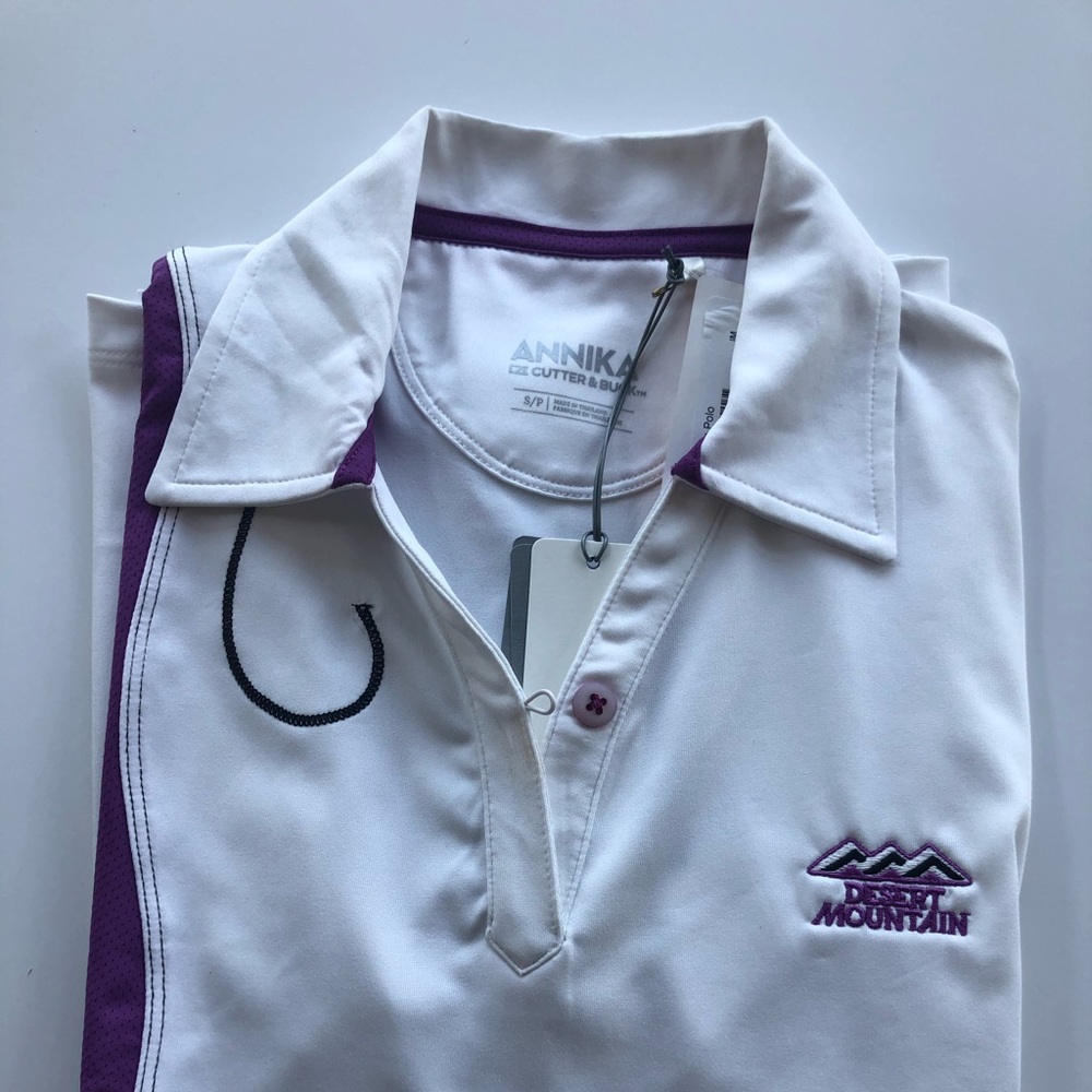 Annika Cutter and Buck Golf Polo.  Size Small.